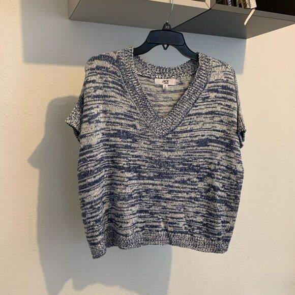 Jack by BB Dakota Sweater Pullover knit VEST NEW with tags - Picture 6 of 9